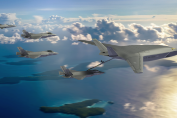 Natilus blended-wing-body aerial refueling